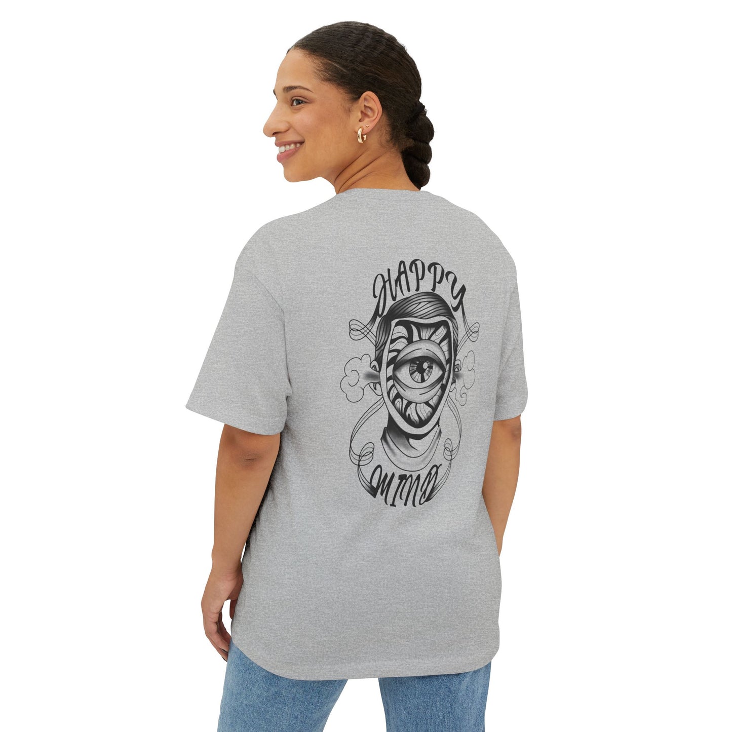 Unisex Oversized MIND Boxy Tee
