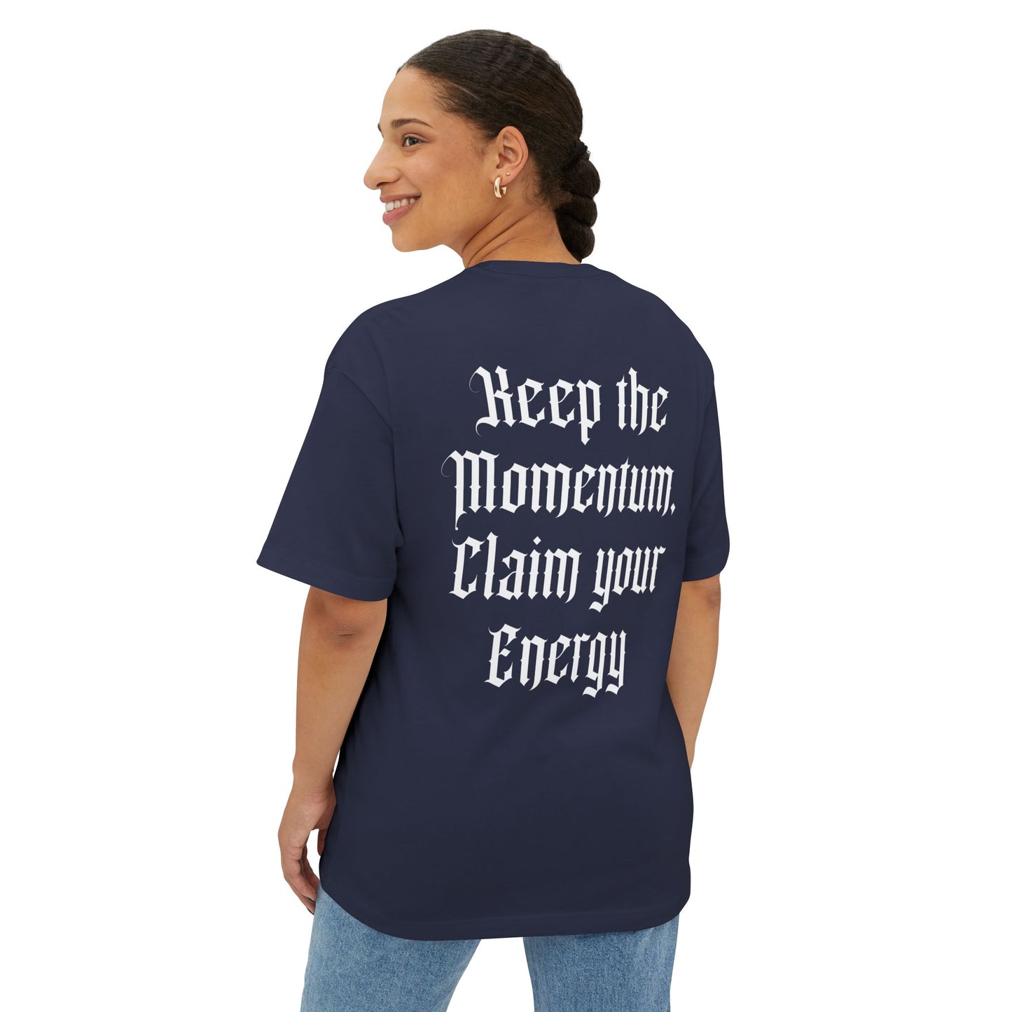 Unisex Oversized MOMENTUM Boxy Tee