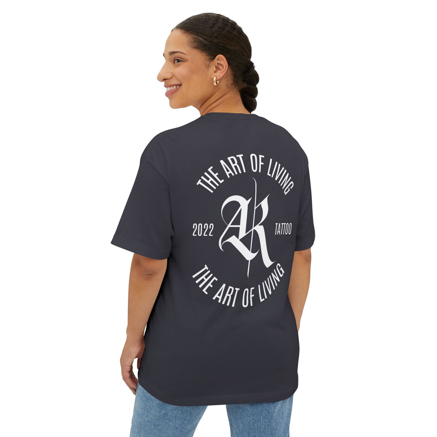 Unisex Oversized Brand Boxy Tee