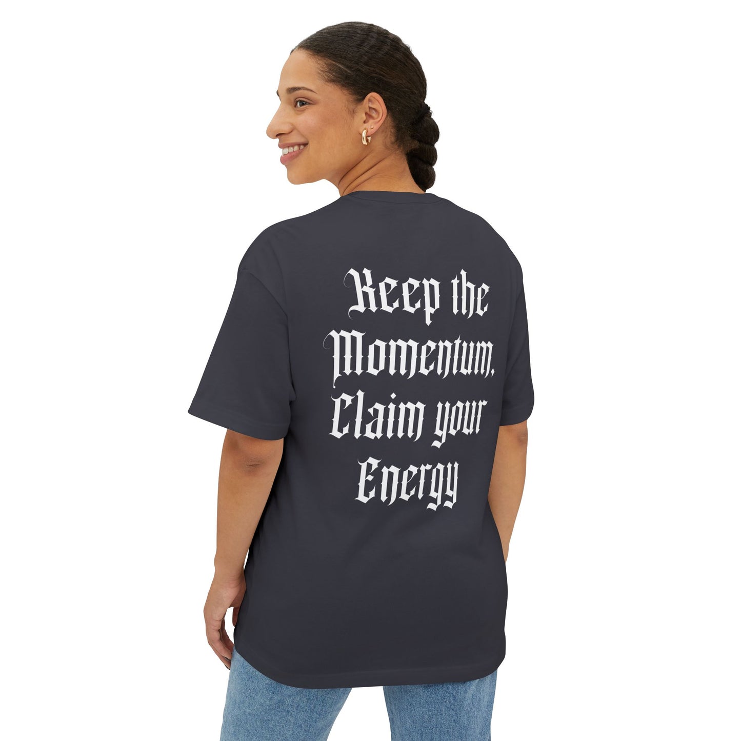 Unisex Oversized MOMENTUM Boxy Tee