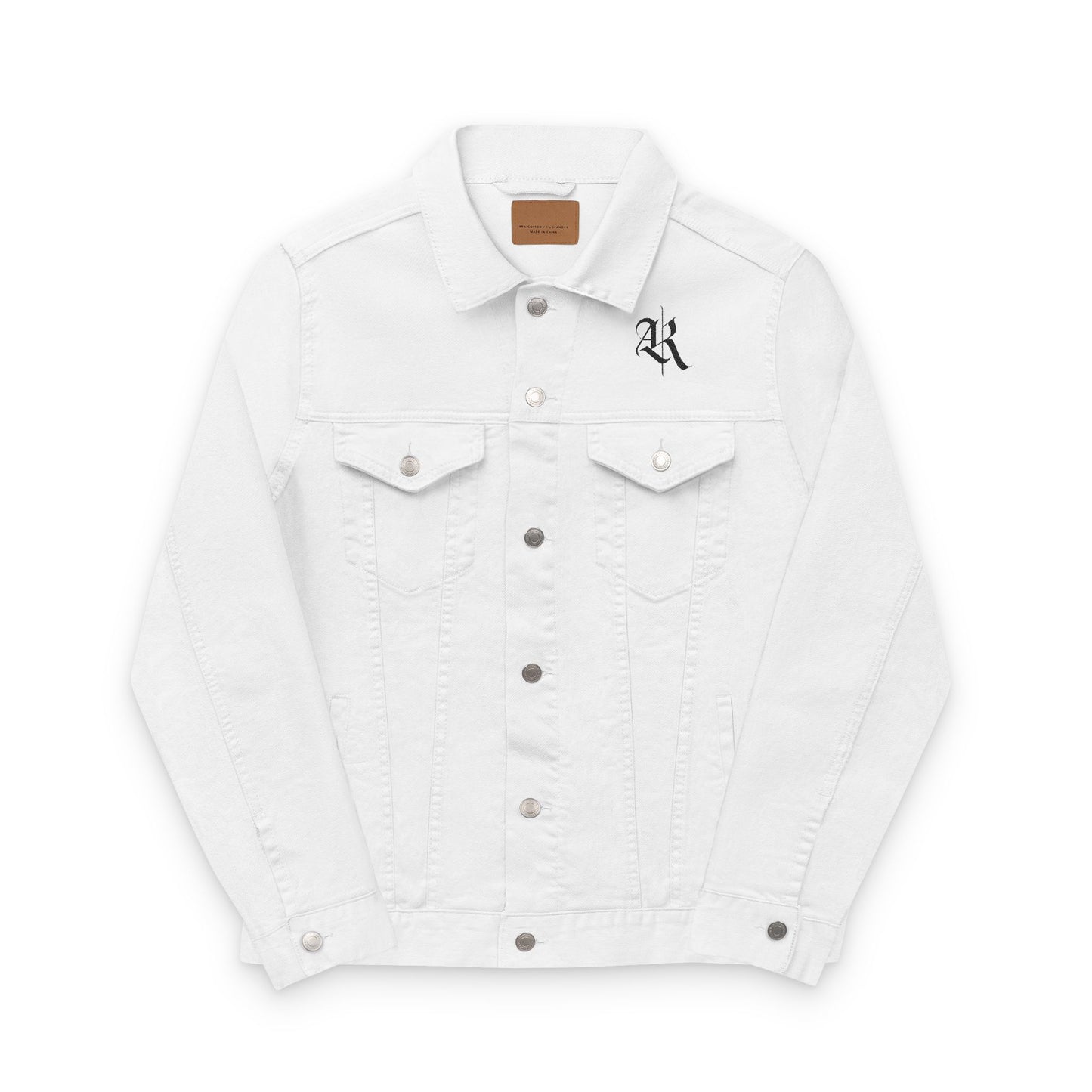 Unisex Denim  GOOD VIBES Jacket