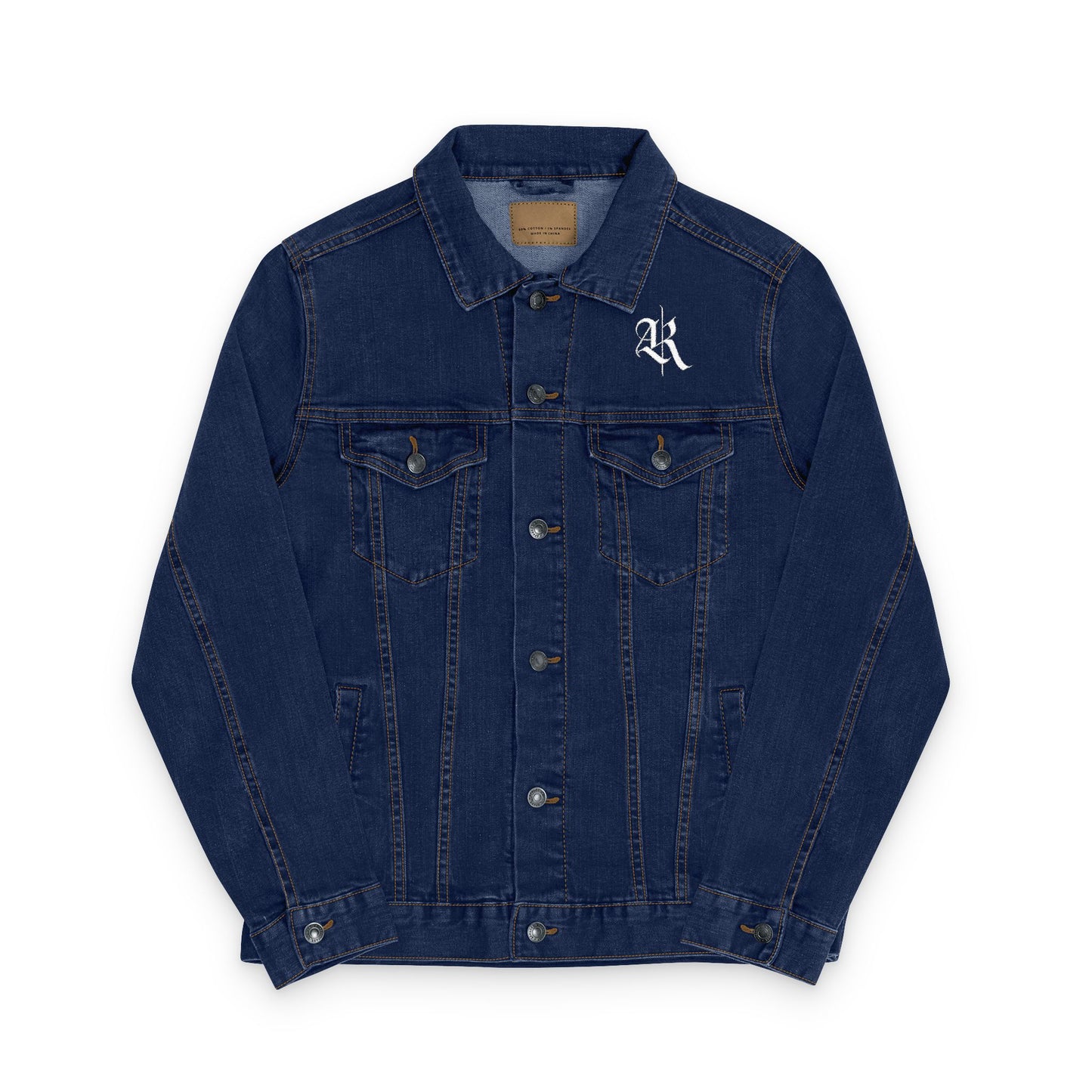 Unisex Denim  GOOD VIBES Jacket