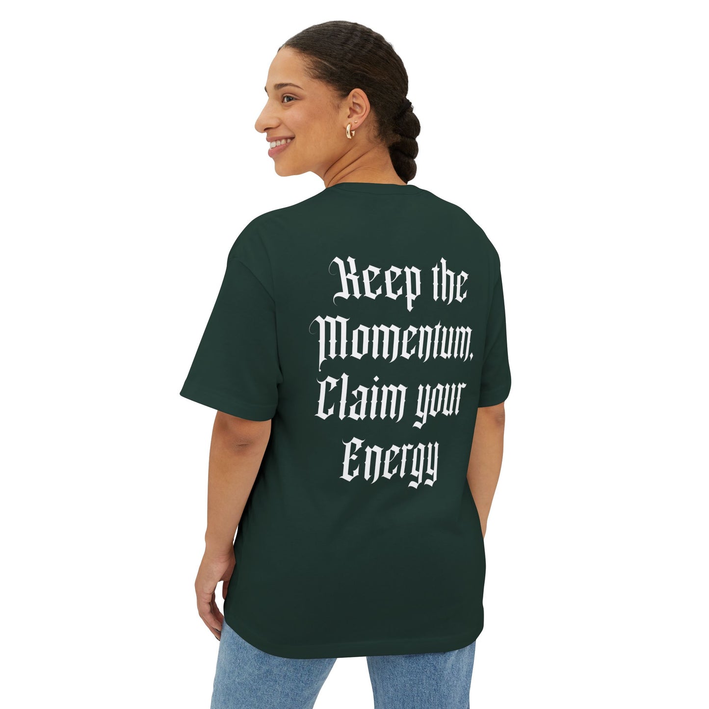 Unisex Oversized MOMENTUM Boxy Tee