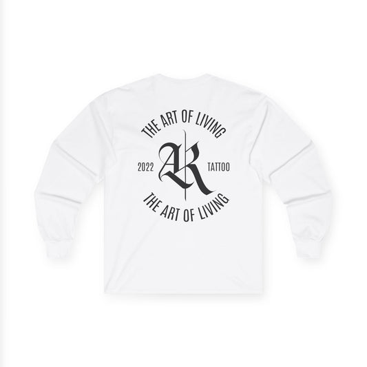 Unisex Cotton Brand Long Sleeve Tee