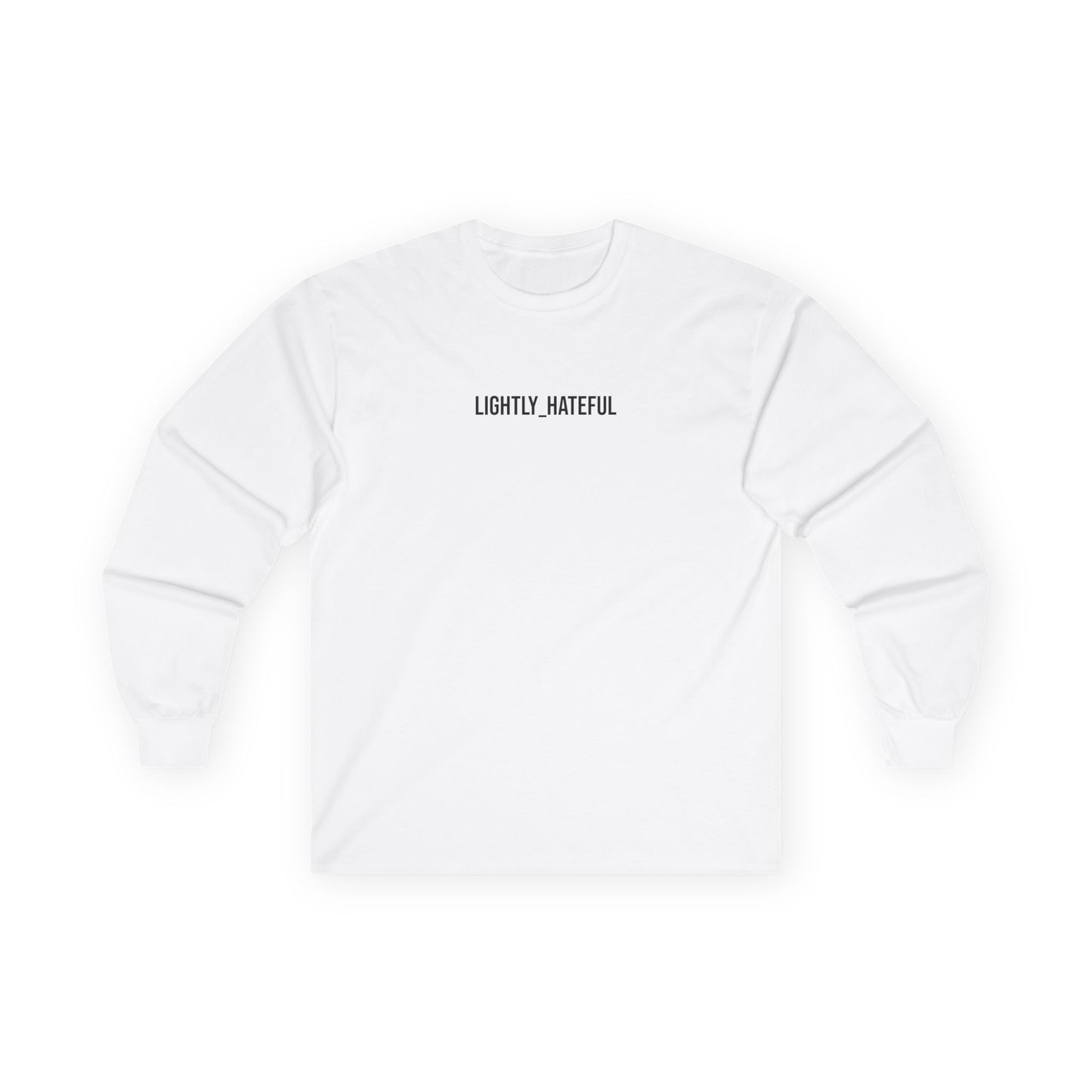 Unisex Cotton Brand Long Sleeve Tee