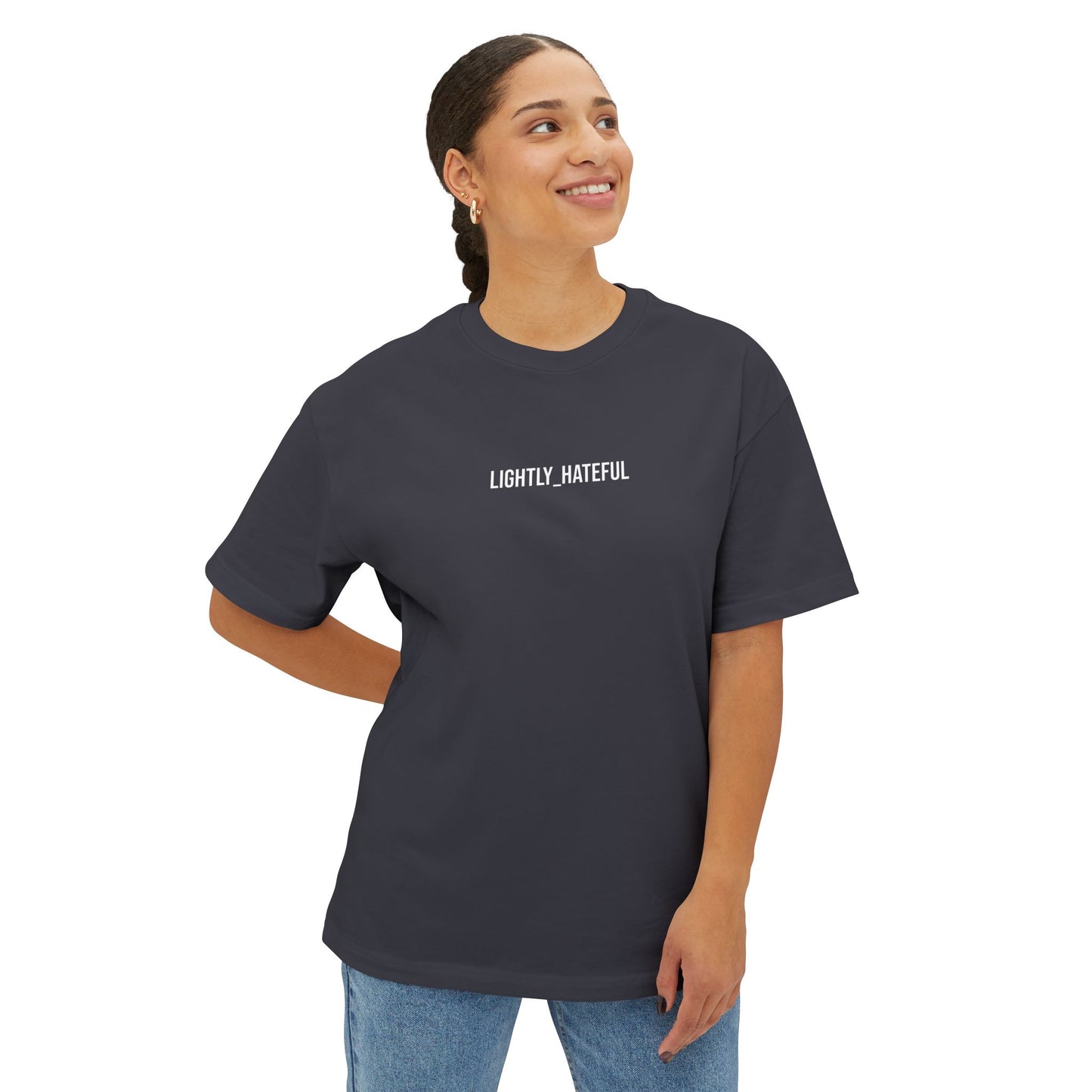 Unisex Oversized Brand Boxy Tee