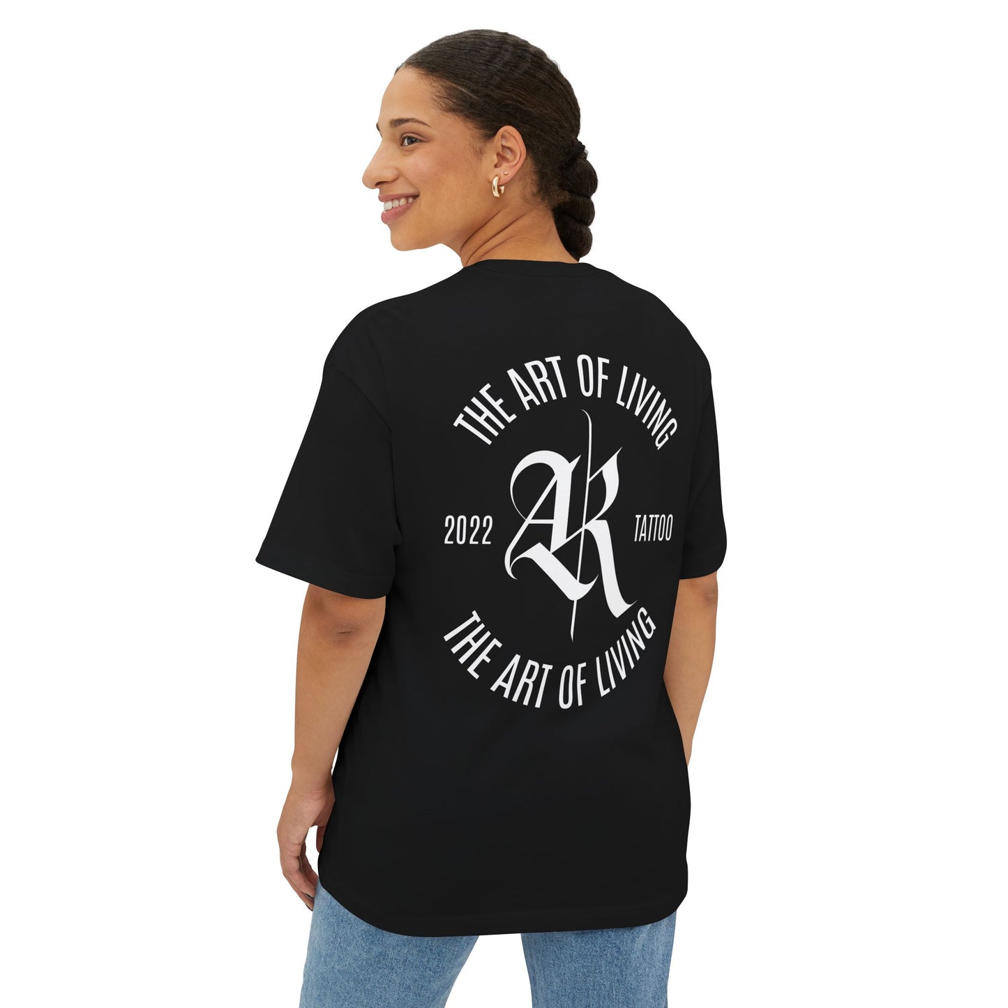 Unisex Oversized Brand Boxy Tee